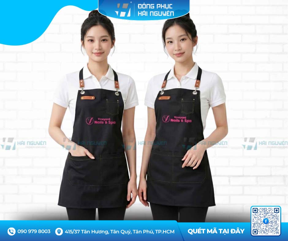 50+ Mẫu Tạp Dề Nail Giá Rẻ, May Theo Yêu Cầu Tại TPHCM