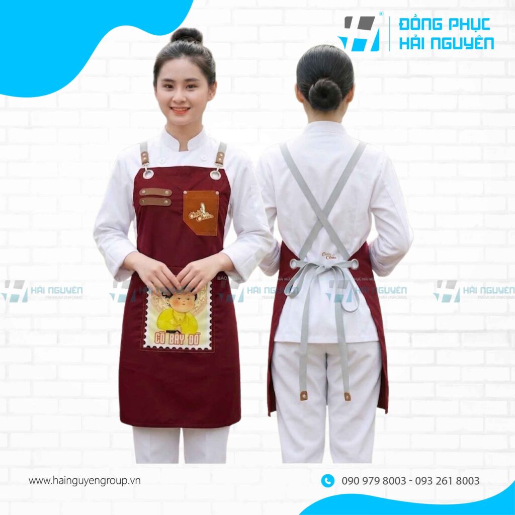 Tạp dề dây đeo chữ X