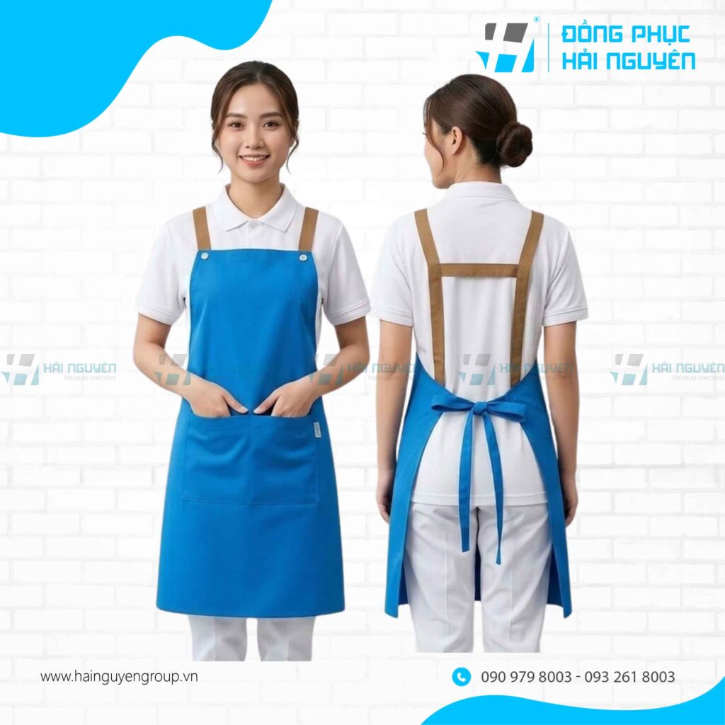 Tạp dề dây đeo chữ H