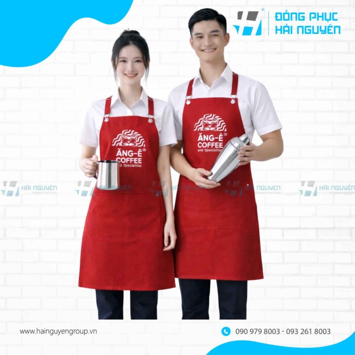 Dịch vụ may đồng phục may tạp dề pha chế tại Đồng phục Hải Nguyên