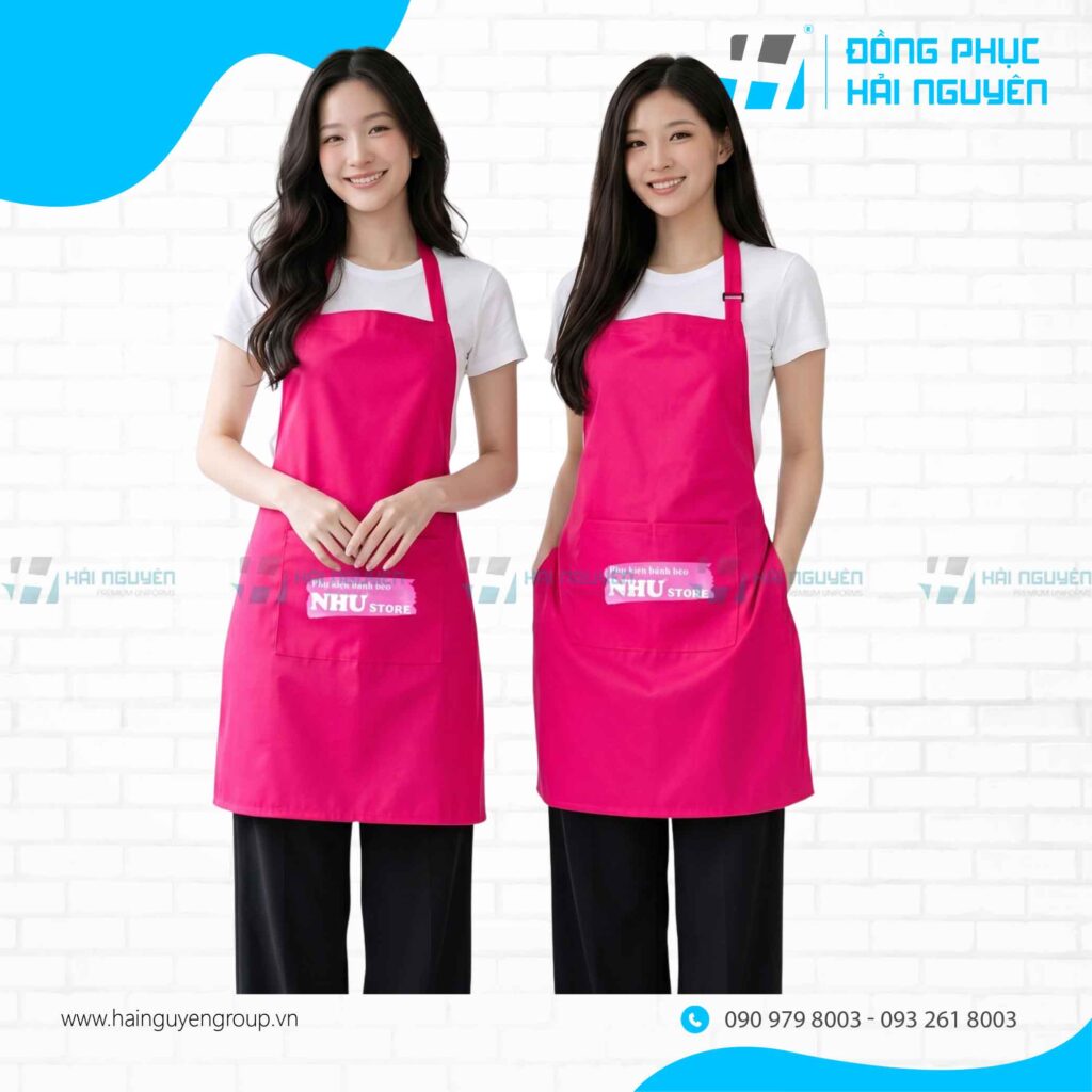 Nên chọn loại vải nào khi may tạp dề đồng phục