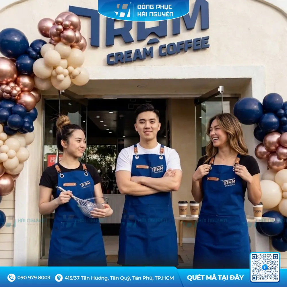 May Tạp Dề Đồng Phục Giá Rẻ Tại TP.HCM