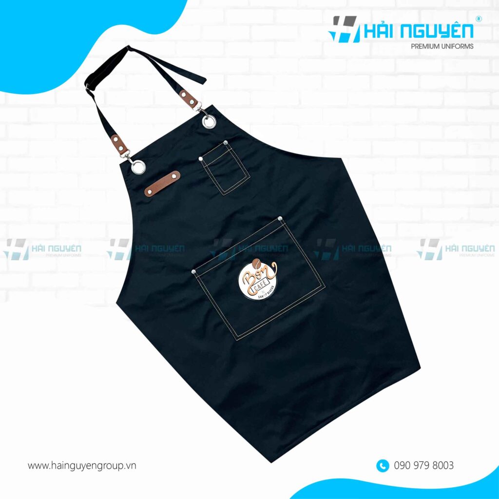 Tạp dề yếm quán cafe