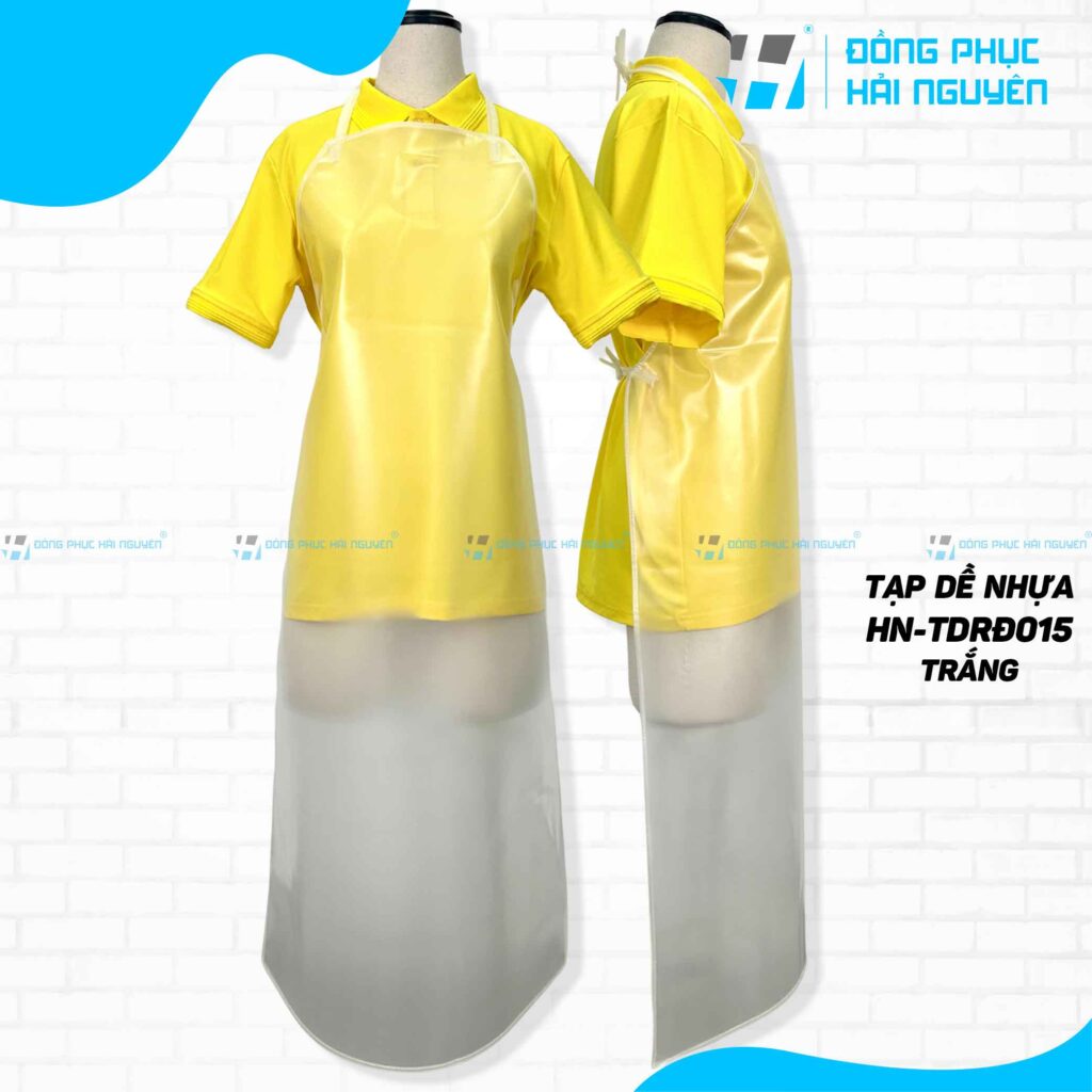 Tạp dề nhựa trong