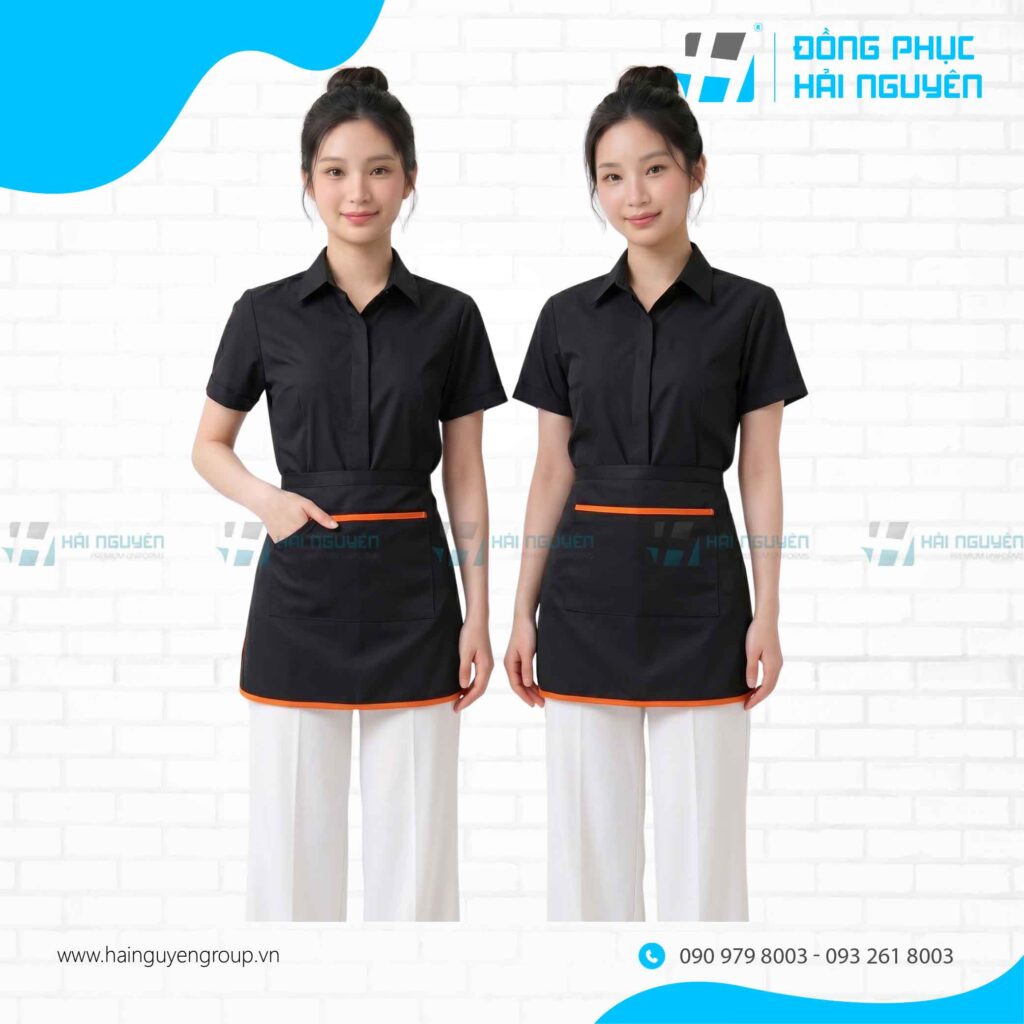 Tạp dề ngắn ngang hông