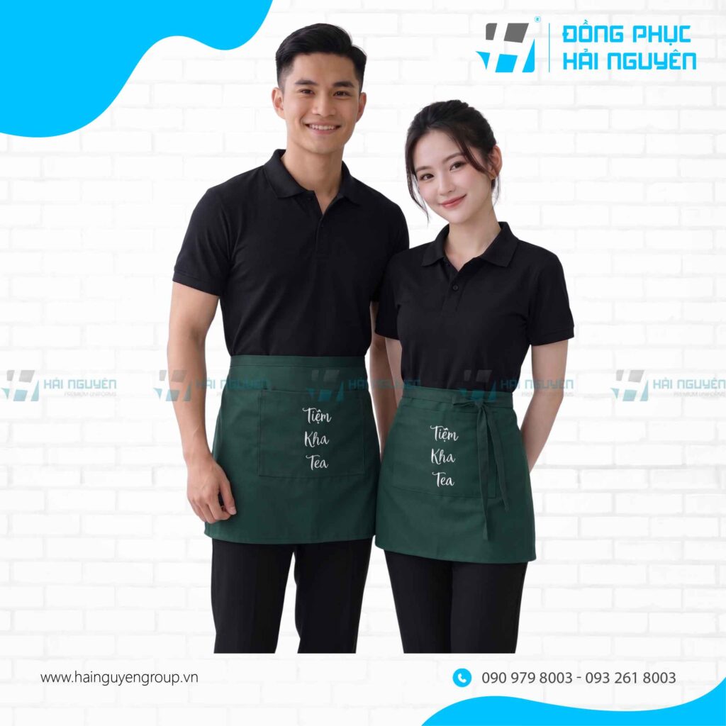 Tạp dề ngang eo