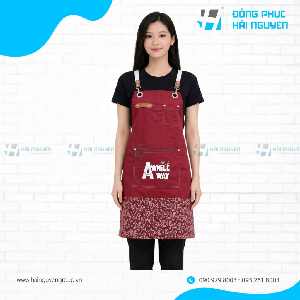 Vì sao tạp dề là trang phục không thể thiếu cho quán cà phê?
